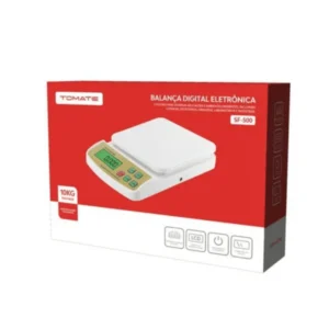 Balança digital eletrônica 10kg cozinha, escritórios, armazéns, laboratório e industrias sf-500 - Tomate