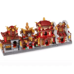Bloco de Montar Xingbao tijolos Vila Chinesa Brinquedo