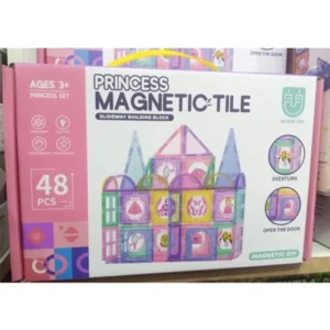 Bloco de  Montar Construção Castelo 48 Peças Brinquedo ( inserir peso)