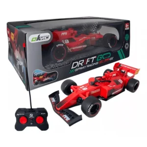 Carrinho de Corrida Formula 1 Controle Remoto Recarregável