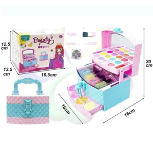 Maleta de Maquiagem Infantil Completa Não-Tóxica