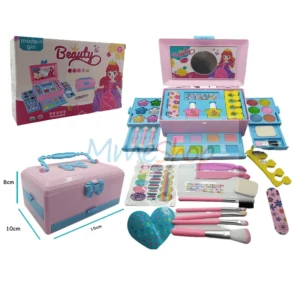 Maleta de Maquiagem Infantil, Manicure e pedicure Completa