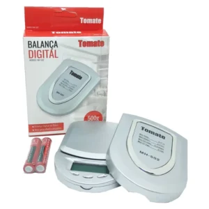 Balança de Cozinha Digital Tomate MT-502 – Alta Precisão 0,1g, Ideal para Receitas e Ingredientes