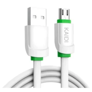Cabo Carregador Kaidi KD-327M Micro USB V8 2 Metros - Carregamento Rápido e Confiável