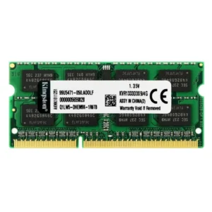 Memória Kingston 4GB DDR3L 1333MHz CL9 para Notebook – KVR1333D3S9/4G (SODIMM 204 Pinos)