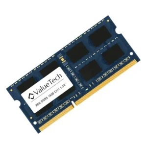 Memória Value Tech 8GB DDR3 1600MHz 1.5V para Notebook – Alto Desempenho e Estabilidade