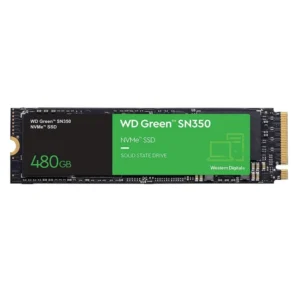 SSD WD Green SN350 480GB M.2 2280 NVMe – Desempenho Rápido e Confiável para Computadores